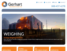 Tablet Screenshot of gerhart.com